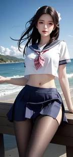 女孩海报